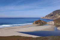 Sand and sea