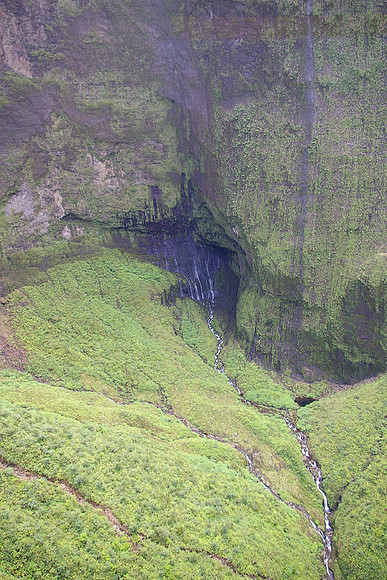 Na Pali from the air