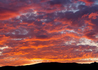 Spanish Peaks sunset