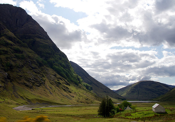 Glencoe farmhouse