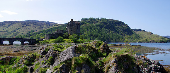Castle and island