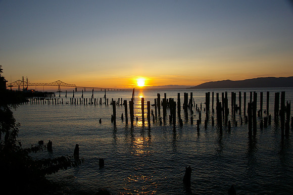 Columbia sunset