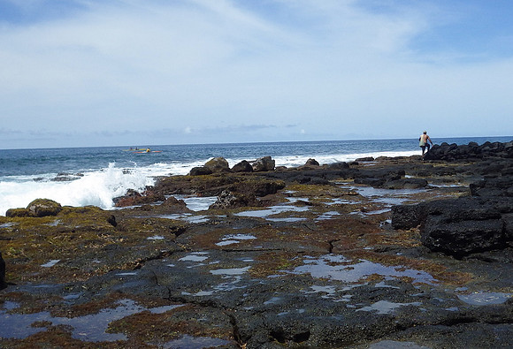 Low tide