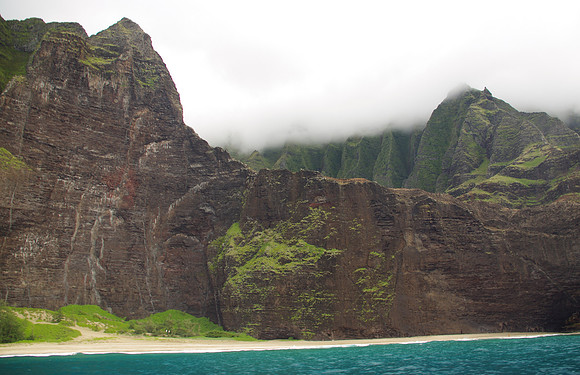 Napali Coast beach