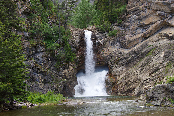 Running Eagle Falls