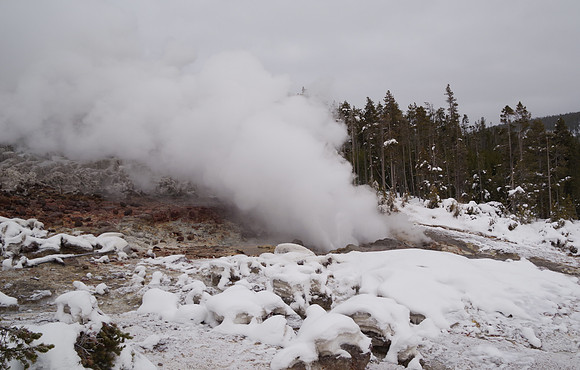 Steamboat Geyser