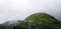 Foggy mountain