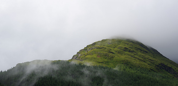 Foggy mountain
