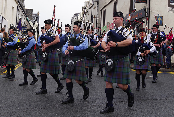 Highland Games parade