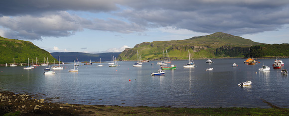 Portree harbor