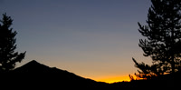 November ~ Lone Mountain sunset