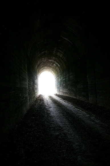 At the end