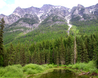 Glacier pond