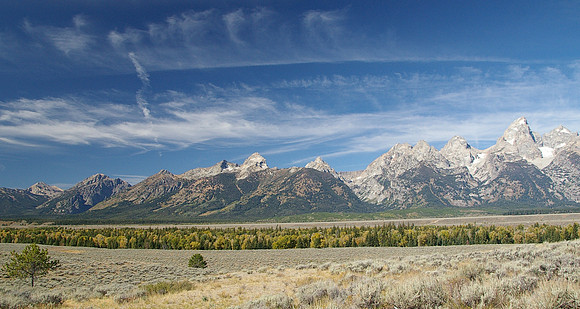 Teton range